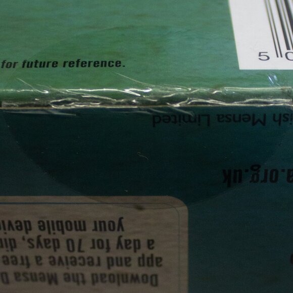 Mensa's Diamond in the Rough 1000 Piece Jigsaw Puzzle New Never Opened - Picture 6 of 6